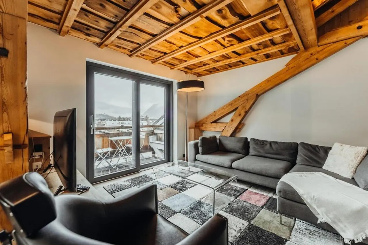 Apartamento Luxurious 3-Bedroom Flat With Sauna And Garage Chamonix França
